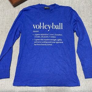 ⭐️⭐️PRICE DROP⭐️⭐️Gameday Couture volleyball long sleeve tshirt, large